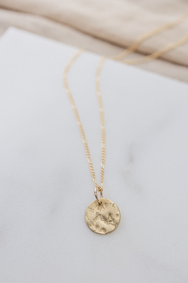 Alpha Letter Necklace