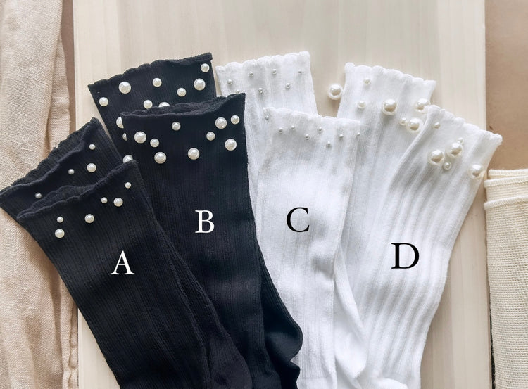 Boot Pearl Socks