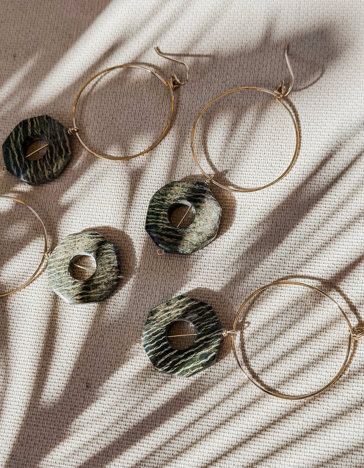 Zebra Hoops (small batch)