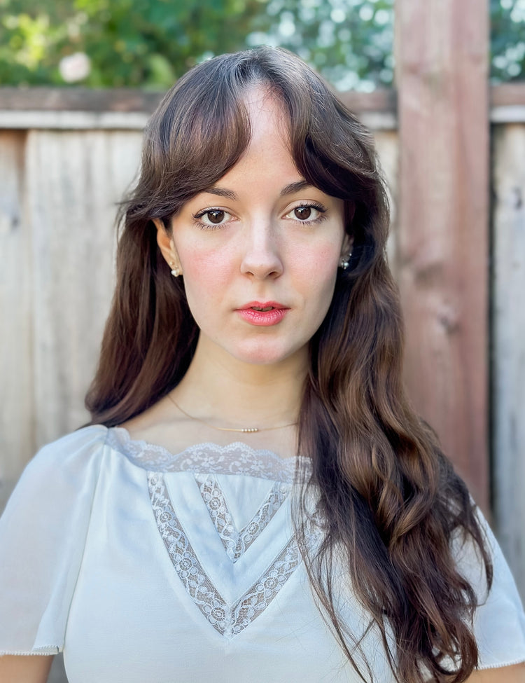 Pearl Studs (circle or triangle)