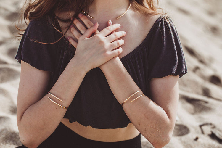 Teeju Bangle (3 metals)