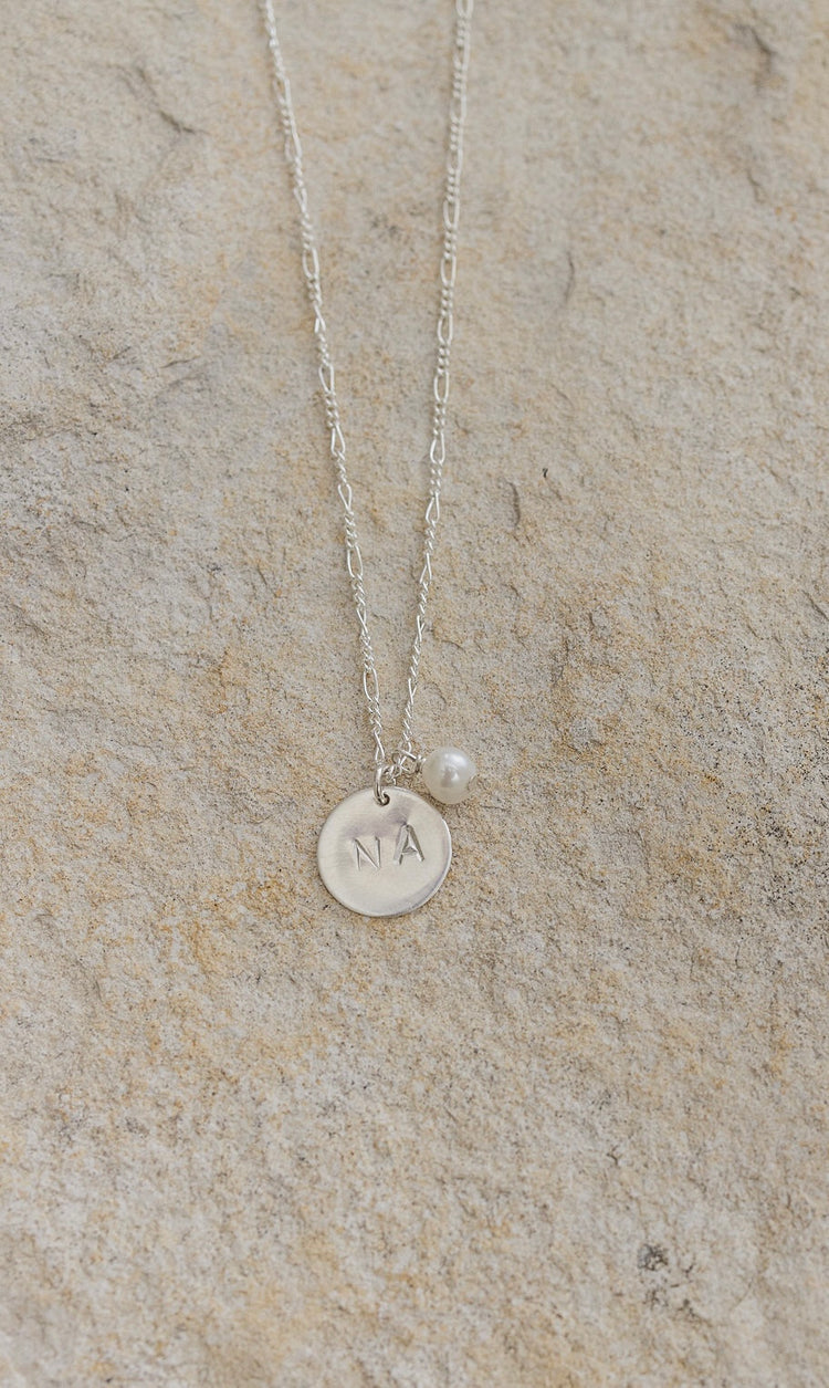 Sterling Silver Initial Necklace