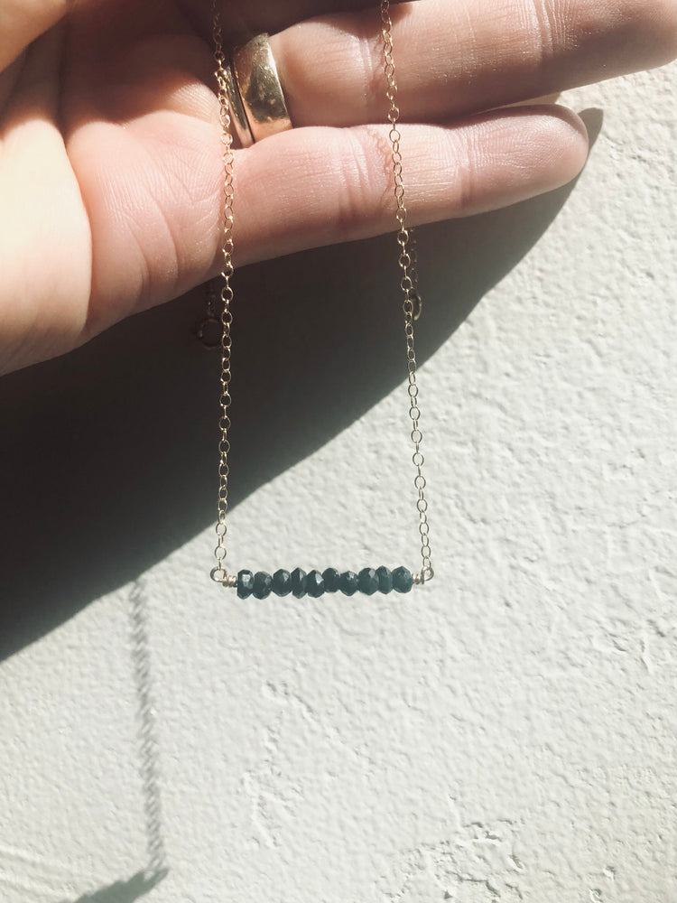 Black Tiger's Eye Necklace