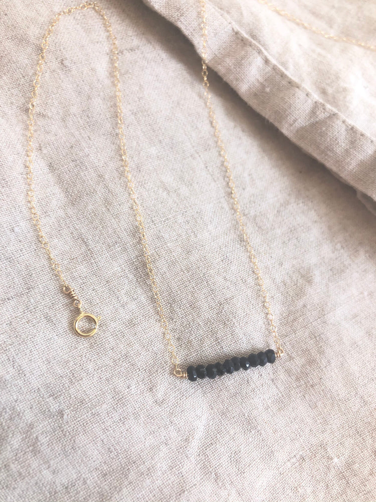 Black Tiger's Eye Necklace