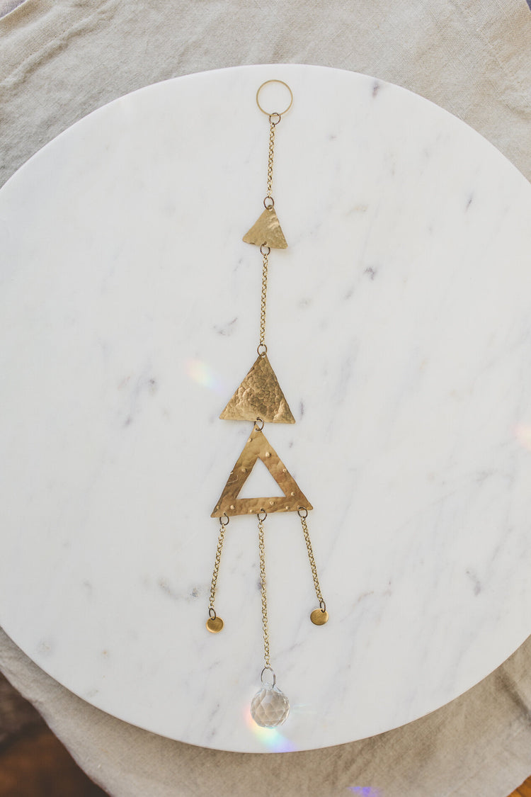 Triangle Sun Catcher