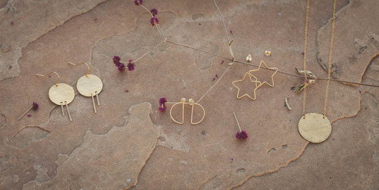Half Moon Studs (ws)