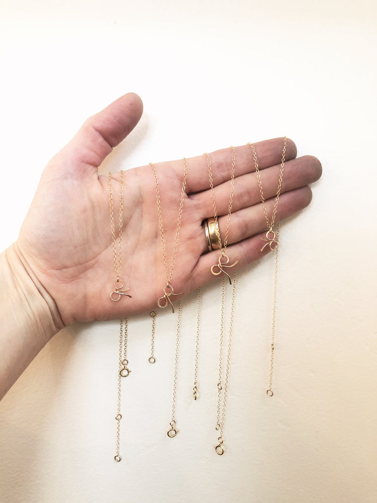 Bow Necklace (ws)