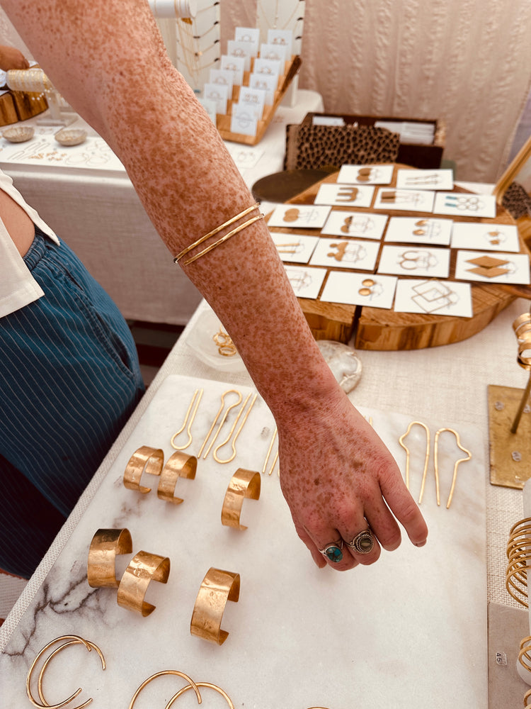 Teeju Bangle (3 metals)