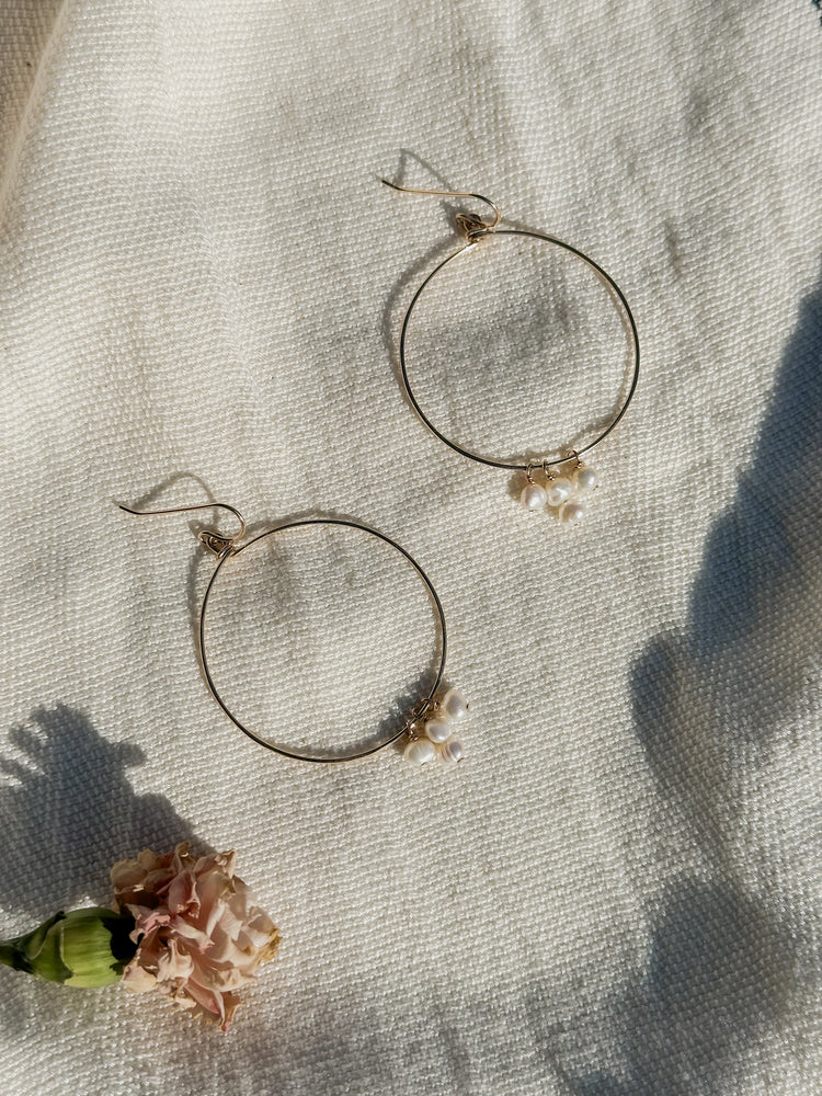 Wedding Crasher Hoops